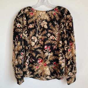 H&M Flowered Blouse
